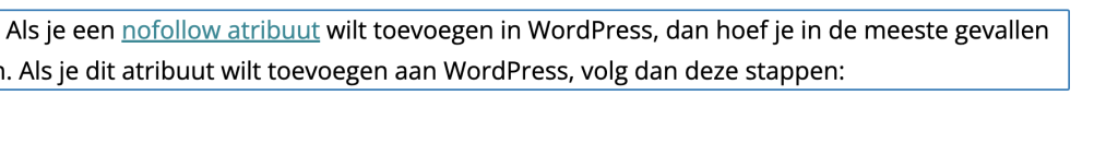 Stap 4: voeg de link daadwerkelijk toe.